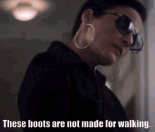 These Boot Are Not Made For Walking Falcon And The Winter Soldier GIF - These Boot Are Not Made For Walking Falcon And The Winter Soldier Julia Louis Dreyfus GIFs