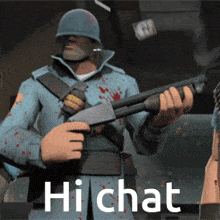 Soldier Tf2 Hi Chat GIF