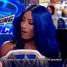 sasha banks asuka one of the best one of the greatest wwe