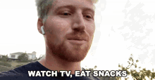 Watch Tv Eat Snack GIF - Watch Tv Eat Snack Repeat GIFs