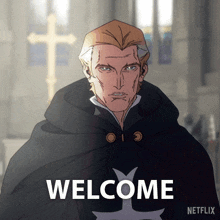 Welcome The Abbot GIF - Welcome The Abbot Richard Dormer GIFs