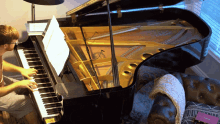 Playing Piano Kyle Landry GIF - Playing Piano Kyle Landry Music GIFs
