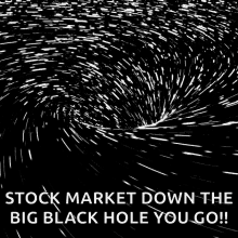 vortex whirlpool sinking stock market