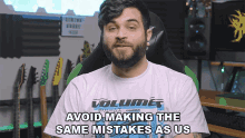 Avoid Making The Same Mistakes As Us Andrew Baena GIF - Avoid Making The Same Mistakes As Us Andrew Baena Learn From Others Mistakes GIFs