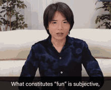 masahiro sakurai sakurai fun video games subjective