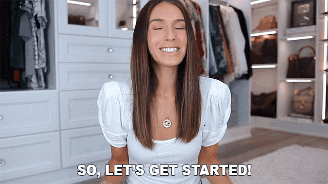 So Lets Get Started Shea Whitney GIF - So Lets Get Started Shea