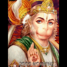 Lord Hanuman GIF - Lord Hanuman Goodmorning GIFs
