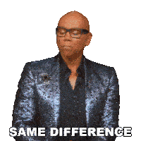 Same Difference Rupaul Sticker - Same Difference Rupaul Rupaul'S Drag Race All Stars Stickers
