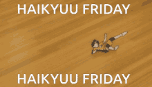 Haikyuu Friday GIF - Haikyuu Friday Noya GIFs