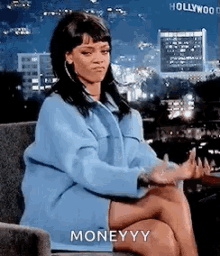 Rihanna Money GIF