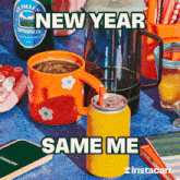New Year Same Me GIF - New Year Same Me Drinks GIFs
