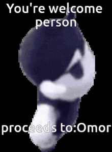 Omori Spin GIF - Omori Spin You'Re Welcome GIFs