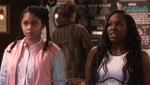 Looking At Each Other Millicent GIF - Looking At Each Other Millicent Harper Bettencourt GIFs