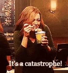 It'S A Catastrophe GIF - Catastrophe Its A Catastrophe Emma Stone GIFs