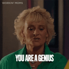 You Are A Genius Val GIF - You Are A Genius Val Workin Moms GIFs