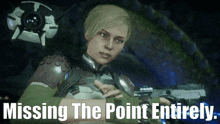 mortal kombat cassie cage missing the point entirely missing the point you dont get it