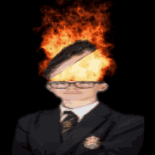 Fire Explosion GIF - Fire Explosion Head GIFs