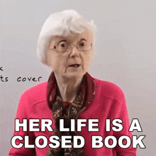 Her Life Is A Closed Book Gill GIF - Her Life Is A Closed Book Gill Engvid GIFs