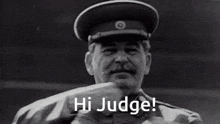 Hi Judge Stalin GIF - Hi Judge Judge Stalin GIFs