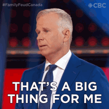 Thats A Big Thing For Me Gerry Dee GIF - Thats A Big Thing For Me Gerry Dee Family Feud Canada GIFs