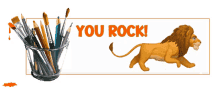 animated stickers wild animals you rock