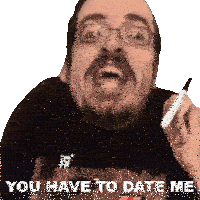 You Have To Date Me Ricky Berwick Sticker - You Have To Date Me Ricky Berwick You Have No Choice But To Date Me Stickers