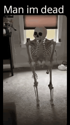 Skeleton Skeleton Meme GIF - Skeleton Skeleton meme Man - Descubre y ...