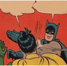 Batman And Robin Slap Meme GIFs | Tenor