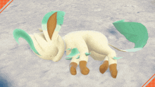 Pokemon Sleeping GIF - Pokemon Sleeping Leafeon GIFs