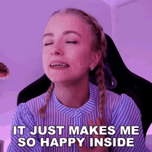 It Just Makes Me So Happy Inside Mimi GIF