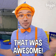 That Was Awesome Blippi GIF - That Was Awesome Blippi Blippi Wonders Educational Cartoons For Kids GIFs