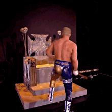 Cody Rhodes Sledgehammer GIF - Cody Rhodes Sledgehammer Triple H GIFs