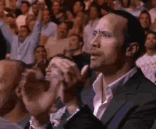 Applause The Rock GIF - Applause The Rock Clapping GIFs