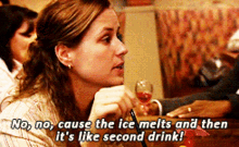 Seconddrink Pam GIF - Seconddrink Pam The GIFs