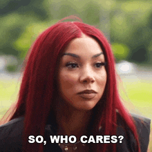 So Who Cares Basketball Wives Los Angeles GIF - So Who Cares Basketball Wives Los Angeles Why Does It Matter GIFs