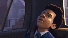 Seriously Miles Morales GIF - Seriously Miles Morales Spider-man Across The Spider-verse GIFs