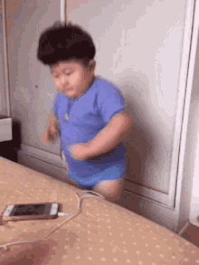 Phone Dance GIF - Phone Dance Toddler GIFs