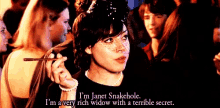 Janet Snakehole Parks And Rec GIF - Janet Snakehole Parks And Rec Rich Widow GIFs
