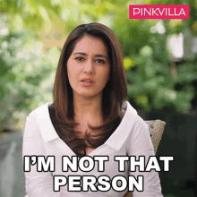 Im Not That Person Raashi Khanna GIF - Im Not That Person Raashi Khanna Pinkvilla GIFs