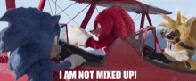 Sonic Movie2 I Am Not Mixed Up GIF - Sonic Movie2 I Am Not Mixed Up Knuckles GIFs