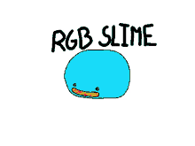 rgb slime animation wholesome cute