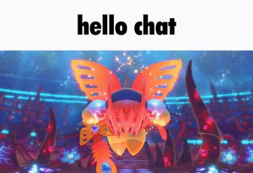 Hello Chat Morpho Knight GIF - Hello Chat Morpho Knight Kirby Star Allies -  Discover & Share GIFs