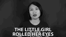 The Little Girl Rolled Her Eyes Eyeroll GIF - The Little Girl Rolled Her Eyes Eyeroll Rolling Eyes GIFs