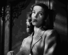 Bye Smoke GIF - Bye Smoke Lauren Bacall GIFs