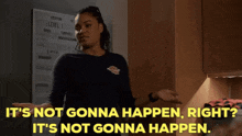 Station 19 Vic Hughes GIF - Station 19 Vic Hughes Its Not Gonna Happen Right GIFs