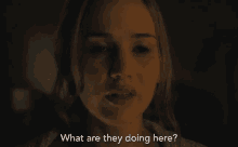 What Are They Doing Here? GIF - What Are They Doing Here Jennifer Lawrence Who Are You GIFs