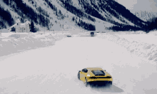 Drift Snow GIF - Drift Snow Lamborghini GIFs