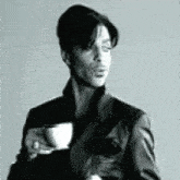 Prince Sipping Tea GIF - Prince Sipping Tea GIFs