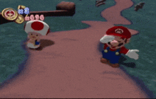 Mario Toad GIF - Mario Toad Ddr Mario Mix GIFs