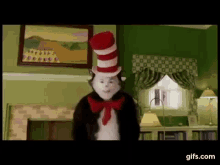 Cat In The Hat Funny GIF - Cat In The Hat Funny Dancing GIFs